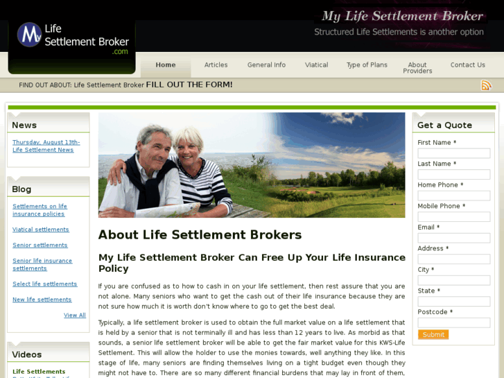 www.mylifesettlementbroker.com