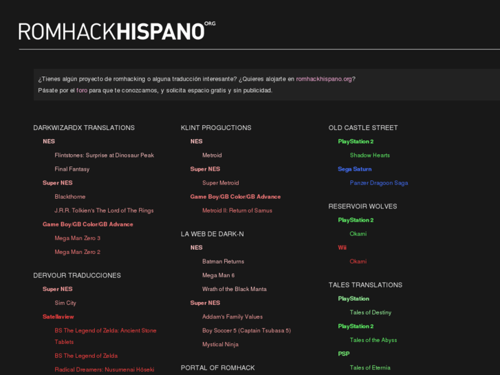 www.romhackhispano.org