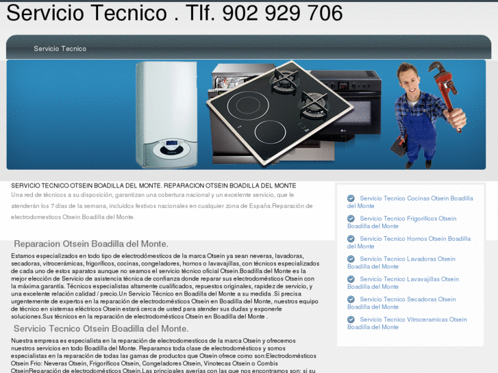 www.serviciotecnicootseinboadilladelmonte.es