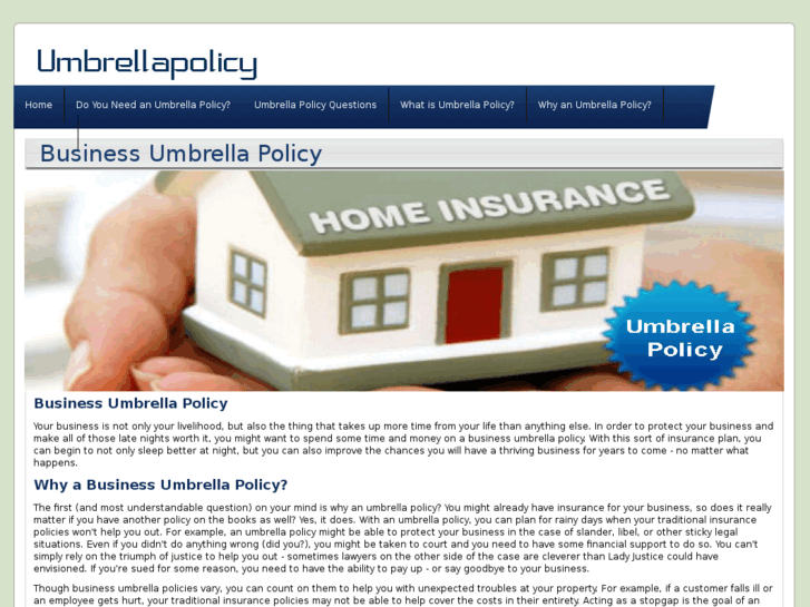 www.umbrellapolicy.com
