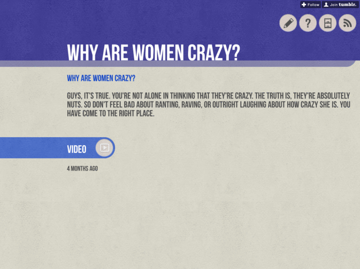 www.whyarewomencrazy.com