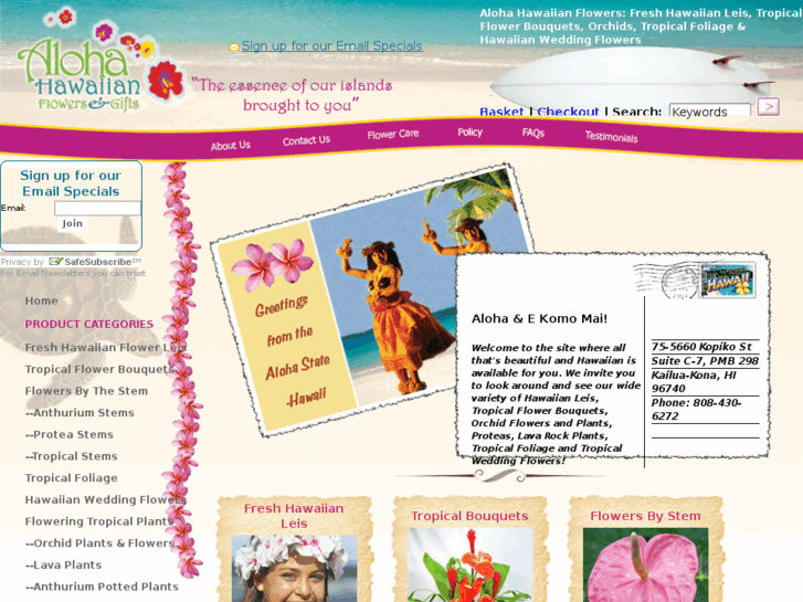 www.alohaexoticflowers.com