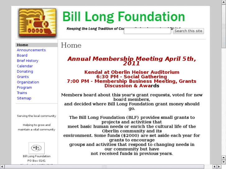 www.billlongfoundation.com