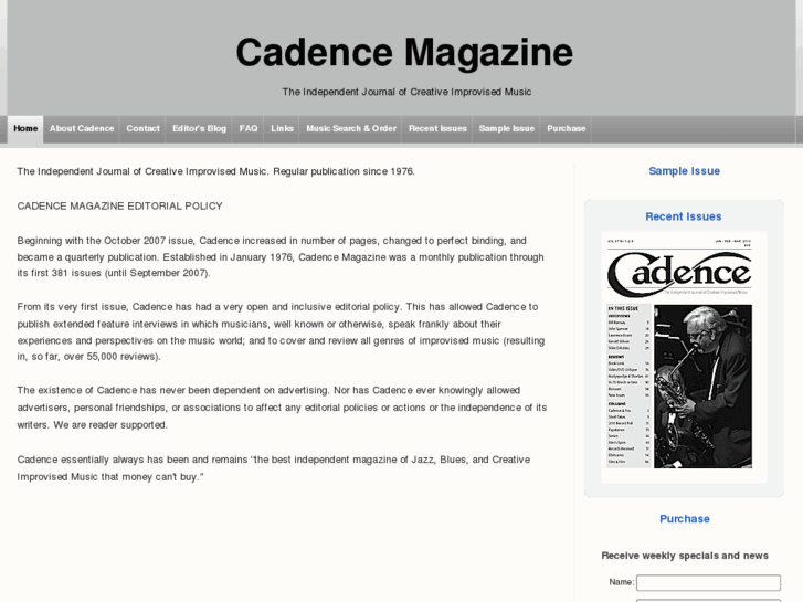 www.cadencemagazine.com