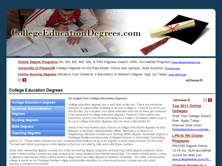 www.collegeeducationdegrees.com