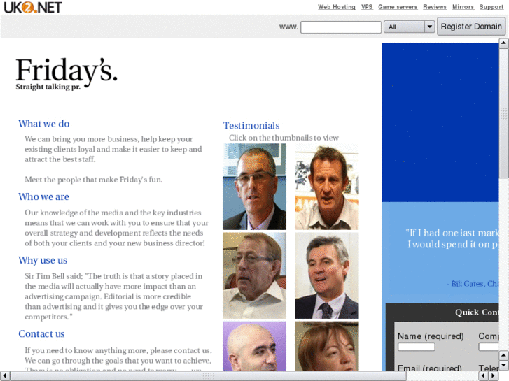 www.fridayspr.com