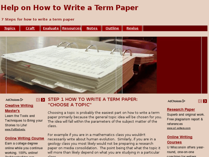 www.help-on-how-to-write-a-term-paper.com