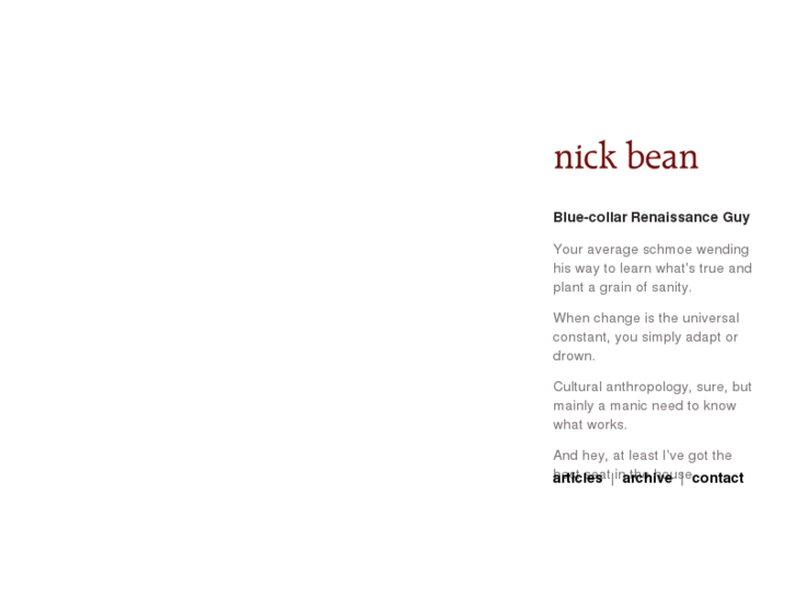 www.nickbean.com