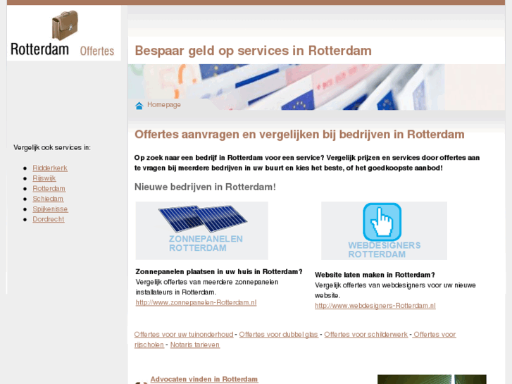 www.rotterdamoffertes.nl