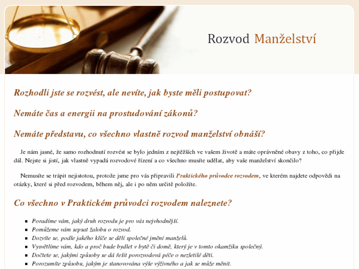 www.rozvod-manzelstvi.cz