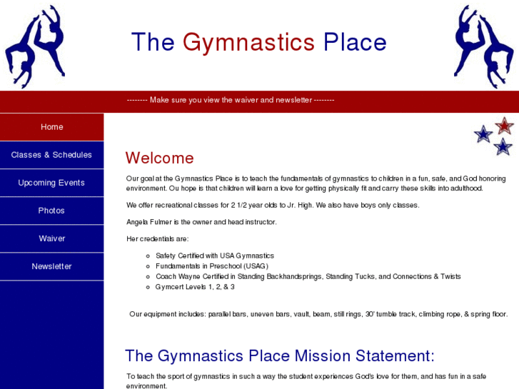 www.thegymnasticsplace.net