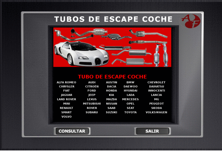 www.tubosdeescapecoche.es