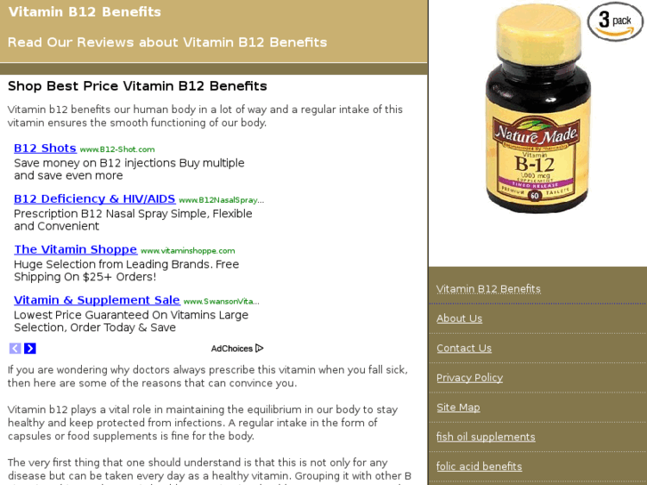 www.vitaminb12benefits.org