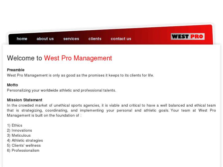 www.westpromanagement.com