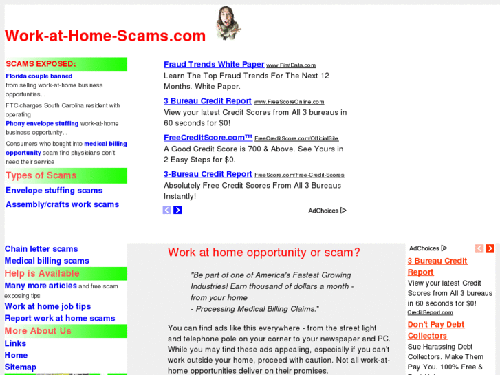 www.work-at-home-scams.com