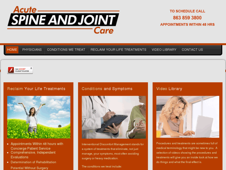 www.acutespineandjointcare.com