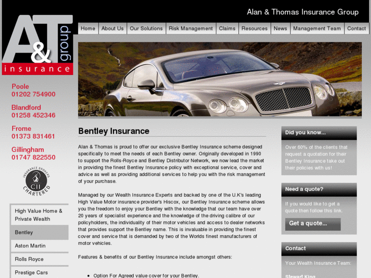 www.bentley-insurance.co.uk