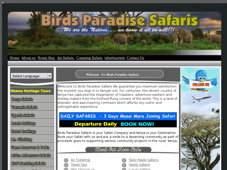 www.birdsparadisesafaris.com