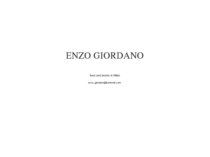 www.giordanoenzo.com