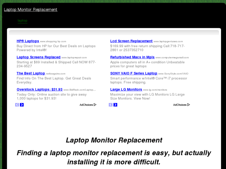 www.laptopmonitorreplacement.com