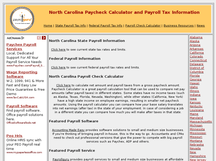 www.northcarolinapayroll.com