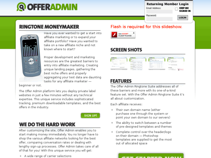 www.offeradmin.com