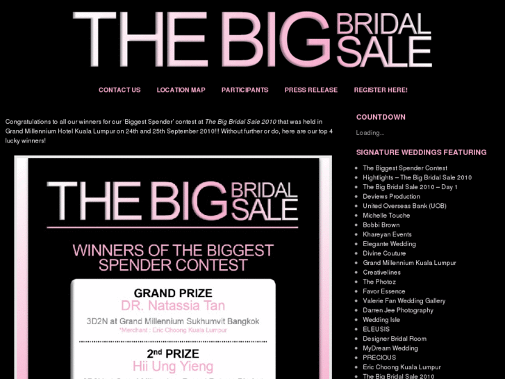 www.thebigbridalsale.com