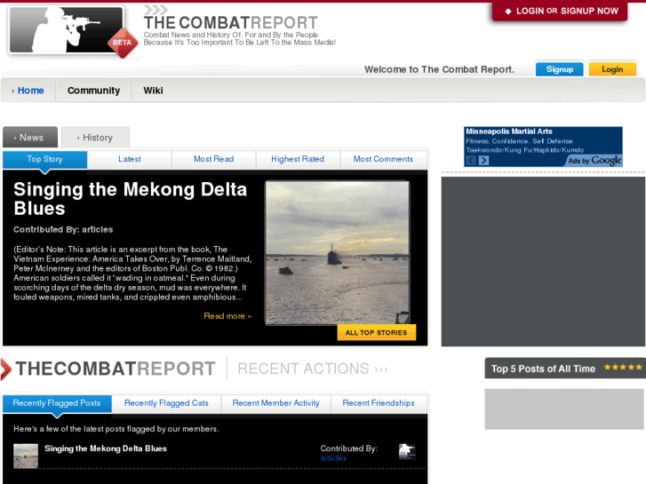 www.thecombatreport.com