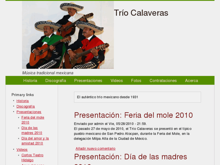 www.triocalaveras.com
