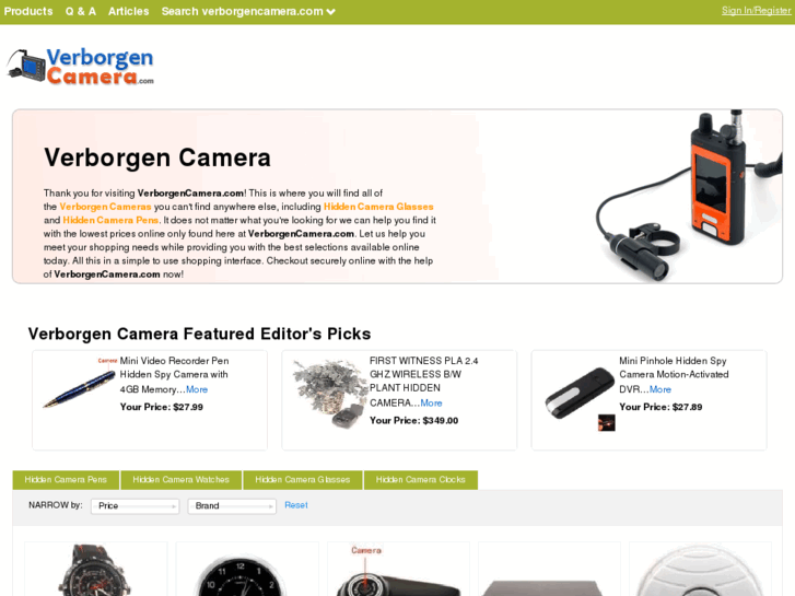 www.verborgencamera.com