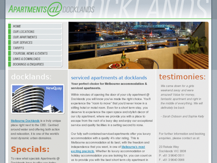 www.apartmentsatdocklands.com.au