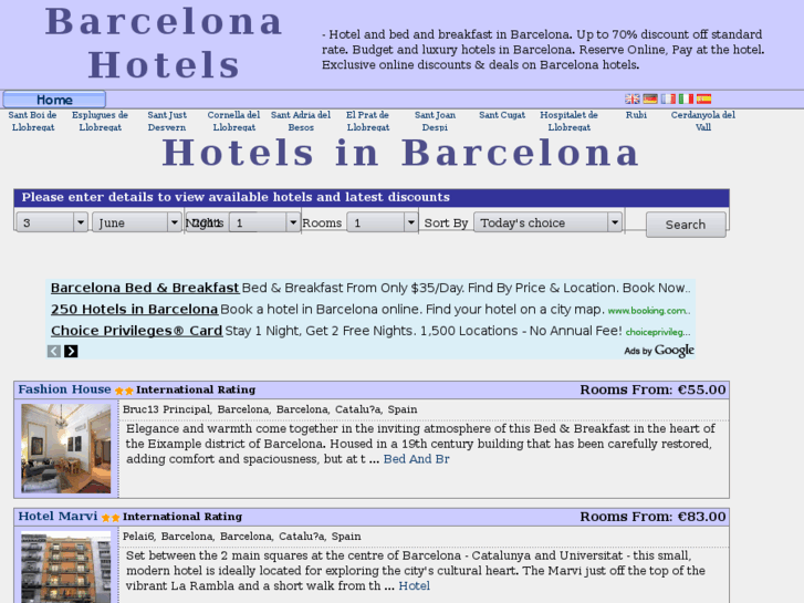 www.barcelonahotels.me.uk