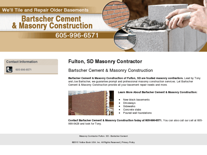 www.bartschercementandmasonry.com