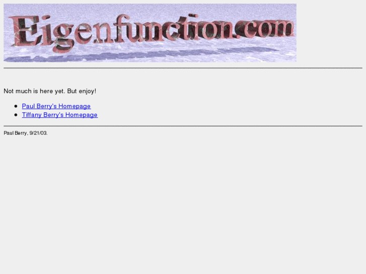 www.eigenfunction.com