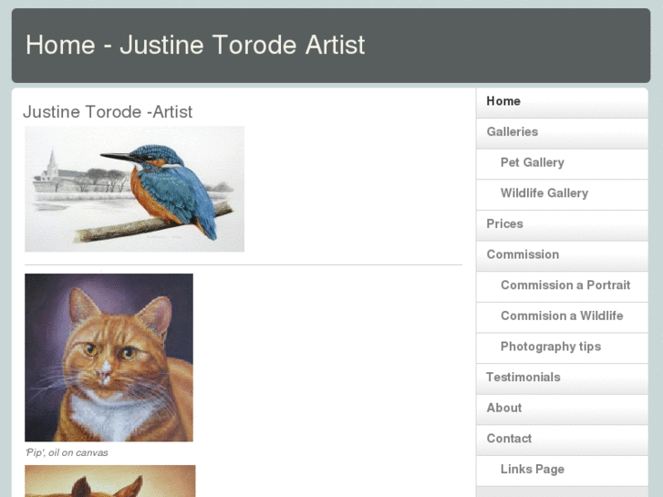 www.justinetorodeartist.com