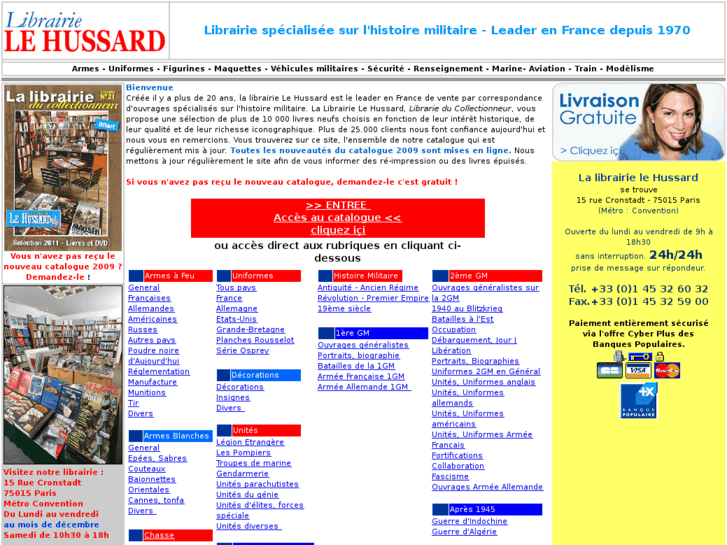 www.lehussard-librairie.com