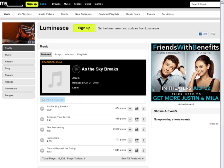 www.luminesceband.com