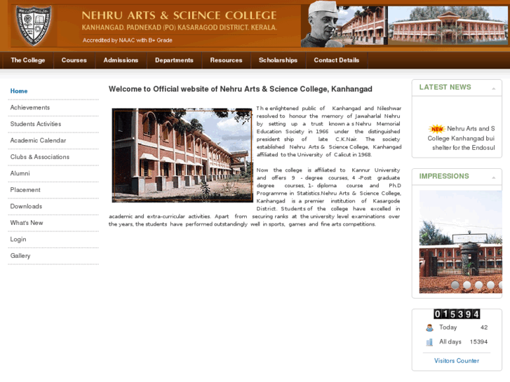 www.nehrucollegekanhangad.org