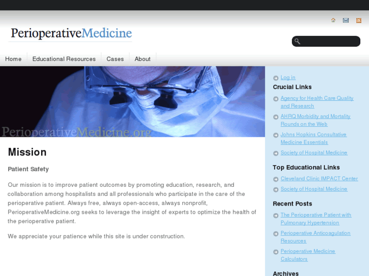 www.perioperativemedicine.org