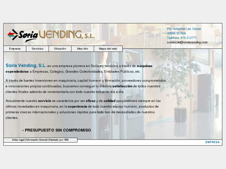 www.soriavending.com