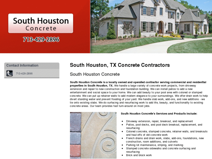 www.southhoustonconcrete.com