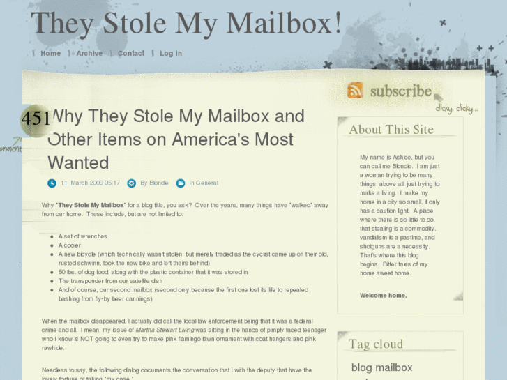 www.theystolemymailbox.com