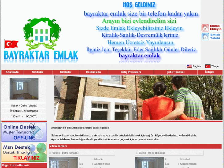 www.bayraktaremlakcilik.com