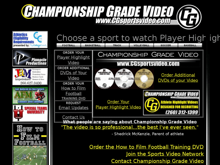 www.cgsportsvideo.com