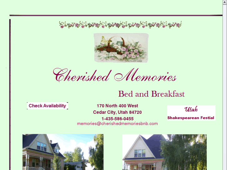 www.cherishedmemoriesbnb.com