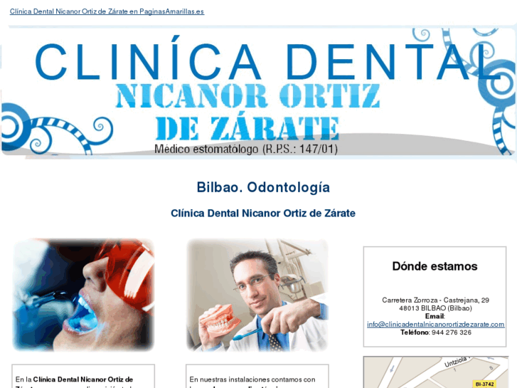 www.clinicadentalnicanorortizdezarate.com