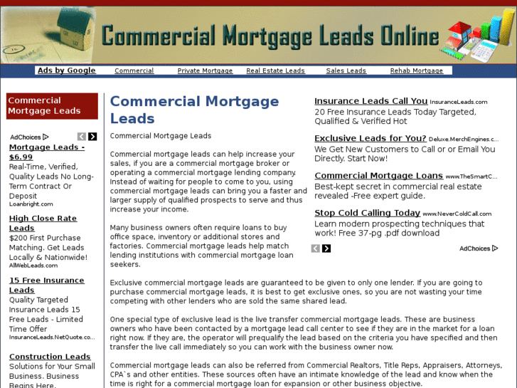 www.commercialmortgageleadsonline.com