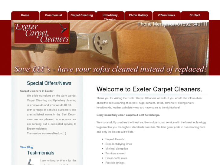 www.exetercarpetcleaners.com