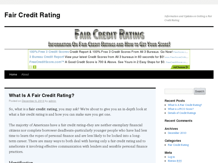 www.faircreditrating.com