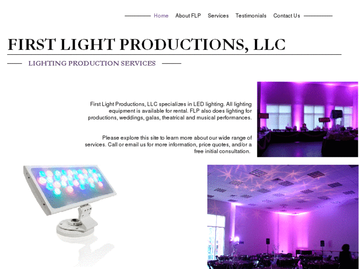 www.firstlightproductionsllc.com